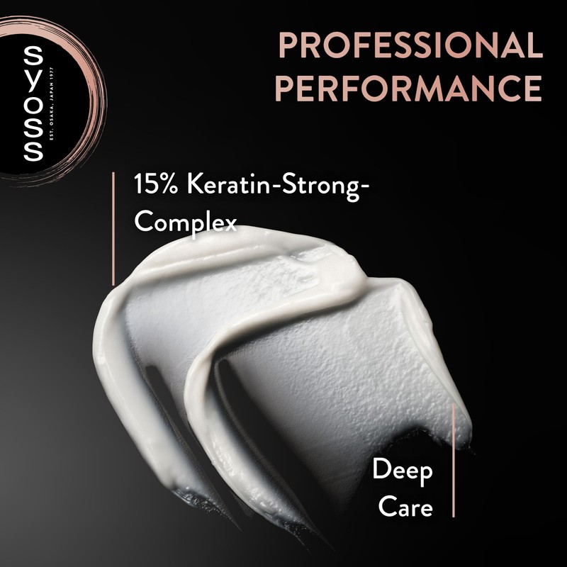 Maschera per capelli Intense Keratin 400ml, 13% Protein-Care-Complex, Syoss Maschera