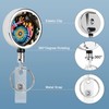 Heavy Duty Badge Reels Retractable Badge Holder with Belt Clip
