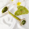 Jade Roller & Gua Sha Set Premium with Skin Balance