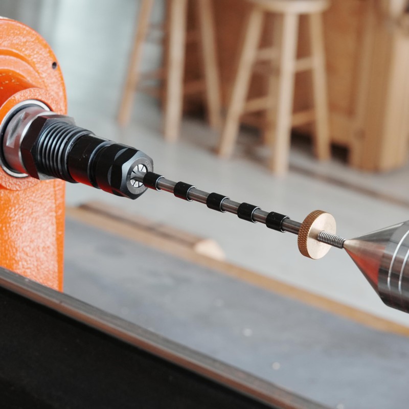 BMWOOD Pen Mandrel with MT2 Adaptor for Woodlathe Pen Making.