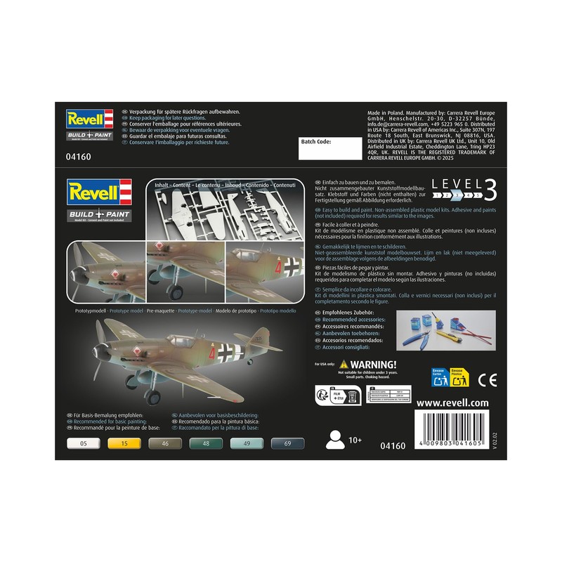Revell 04160 - Messerschmitt Bf 109 G-10, scala 1:72