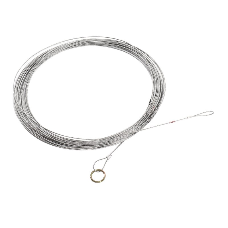 Steel Wire Measuring Rope Good Flexibility Sturdy Steel Rope Measuring