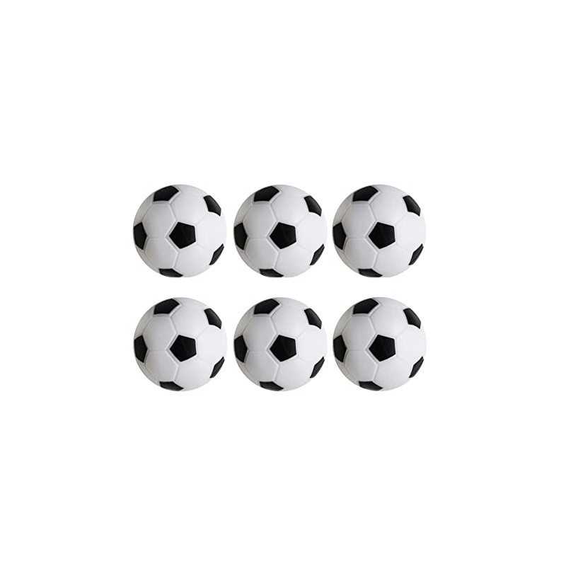 CABAX Foosball Table Replacement Foosballs, 36mm Game Table Size Black