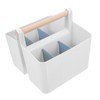 Ciieeo Portable Pen Storage Box with Handle Multi Functional Organizer