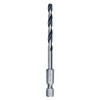 Bosch Professional PointTeQ Hex Drill Bit (for Metal, Ø: 4.2