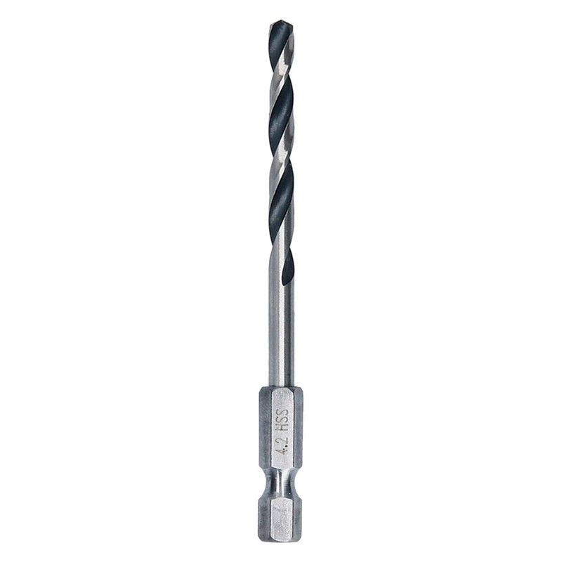 Bosch Professional PointTeQ Hex Drill Bit (for Metal, Ø: 4.2