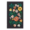Midori 12707006 Diary, 5 Year Consecutive Embroidery, Floral Print, Black