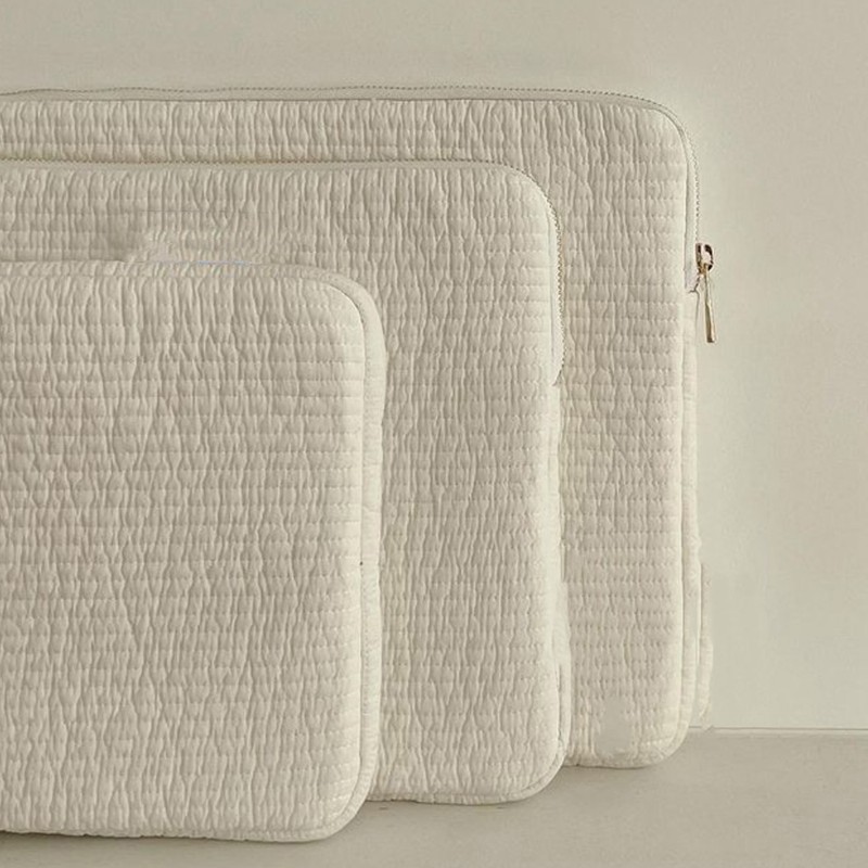 Laptop Sleeve Zipper Closure Shockproof Soft Portable Laptop Cover Case