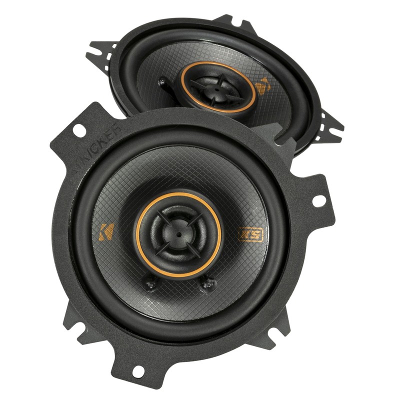 KICKER 51KSC404 Coaxial Speaker System, 2-Way Design, One (1) Pair,