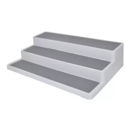 Escanver Kit 2x Pzas Organizador 3 Niveles Bar Cocina Alacena Estante