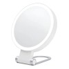 . Espejo Jmy Con Luz Led Y Aumento 10x 20x