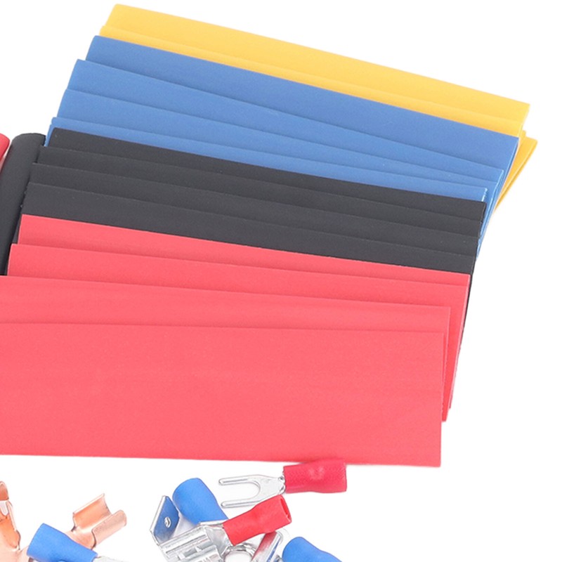678PCS Cold Pressed Terminals Kit Rubber Electrical Insulated Terminals Assortment