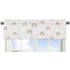 Sweet Jojo Designs Boho Rainbow Window Treatment Valance - Blush