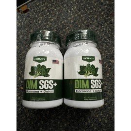 Horjoy 2 Pack Horjoy DIM SGS +, Hormone + Detox (60 Capsules Each Pack. Total 120 Caps