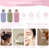 AnRui Refillable Shampoo and Conditioner Bottles, Body Wash Squeeze Bottles