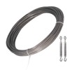 Stainless Steel Wire Rope Set Rust Proof Prevent Corrosion PVC