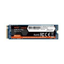 MMOMENT MT34 256GB NVMe M.2 2280 Internal SSD PCIe Gen3x4