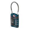 Lewis N. Clark TSA-Approved Easy-to-Set Combination Luggage Lock With Steel