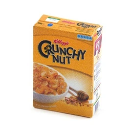 MyTinyWorld 2 x Dolls House Miniature Kelloggs Crunchy Nut Cereals