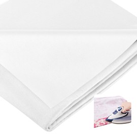 Non-woven fabric for iron-on, iron-on fleece fabric, 300 x 100 cm, 50 g/m², fusible, iron-on cut fabric for sewing, crafts, ironing insert, non-woven fabric insert, lightweight insert fabric