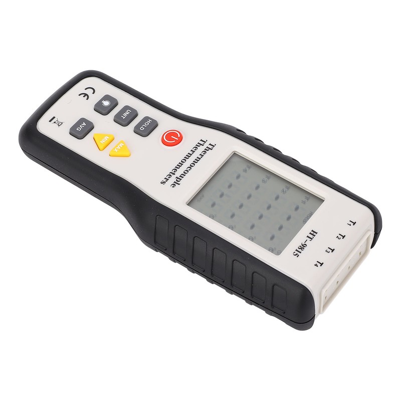 Thermometer High Accuracy Digital Display 4 Channel Portable Thermocouple Thermometer