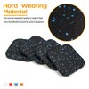 Powrocket Treadmill Mat,4 Pack Anti-Vibration Shock Absorbing Exercise Equipment Mat