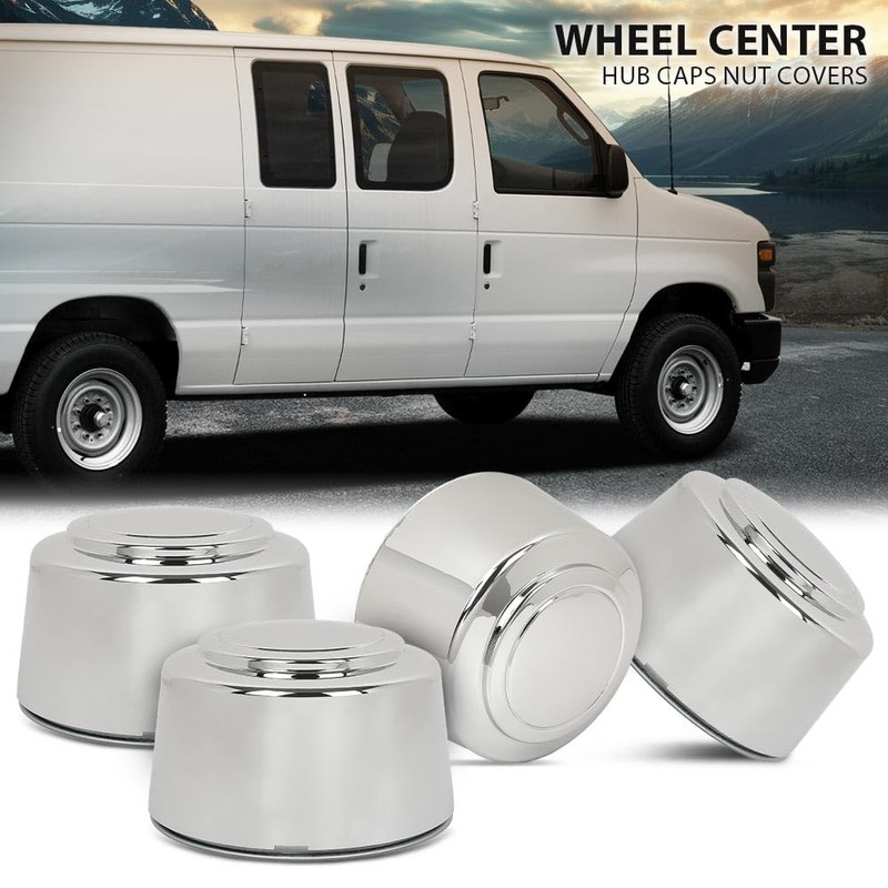 G-PLUS Wheel Center Hub Caps Nut Covers 8 Lug 16