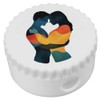 'Couple Embracing' Compact Pencil Sharpener (PS00046216)