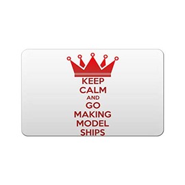 Makoroni - KEEP CALM AND GO MAKING MODEL SHIPS 2"x3" Novelty Humor Gift Refrigerator Magnet, DesT58