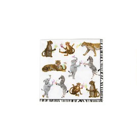 Caspari Cocktails Gone Wild Cocktail Napkins - 20 Per Package 2 PACKS