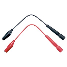 Sanwa Electric Instrument Sanwa Clip Adapter CL-14 Red Black Total Length: 7.9 inches (20 cm)