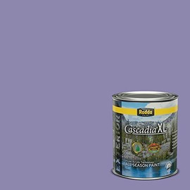 Rodda Paint CASCADIA XL Exterior Satin Paint & Primer in One, Quart, Purple Spire