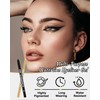Waterline Gel Eyeliner Pencil, black Waterproof Smudge-Proof Long Lasting Eye
