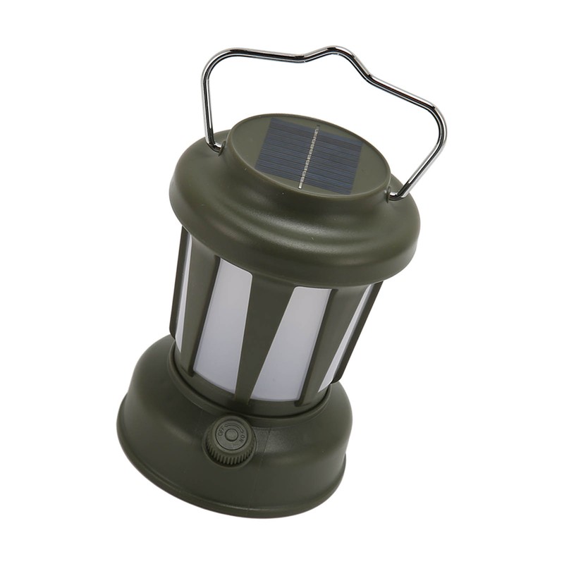Camping Lantern Rechargeable High Brightness Portable Retro Tent Light with