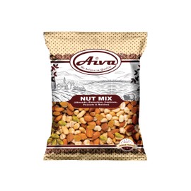 AIVA NUT MIX (Almonds, Pistachios, Cashews, Peanuts, & Raisins) 2 LB (32 Oz)