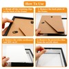 CiciIng 3D Picture Frame for Filling, 14.5 x 19.5 cm,