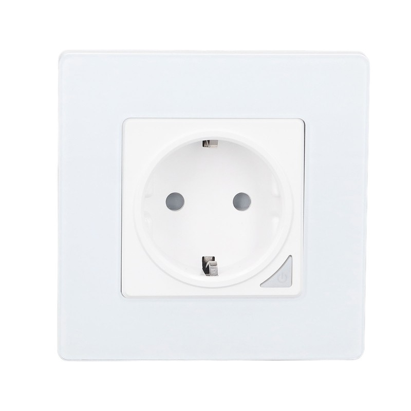 In Wall Smart Outlet 2.4GHz Wifi Socket Waterproof Remote Control