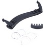 3 in 1 Violin Parts Kit Shoulder Rest Mute String
