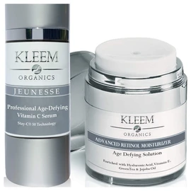 Suero de vitamina C 20 para cara con ácido hialurónico y aceite de vitamina E, que ayuda a desvanecer manchas de la edad, acné para adultos y quitar las arrugas para una piel brillante y más joven, Serum Cream BUNDLE, Serum + crema, Serum + Cream BUNDLE