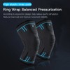 1 piece of compression knee support sleeve, elastic, breathable, anti