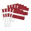 10 PCS Latvia Handheld Small Flag, Latvians Hand held Mini