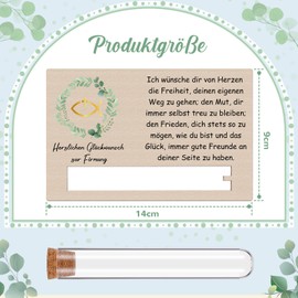 Otuuz Money Gift for Communion Girls Boys Money Gift for Communion Confirmation Christening First Communion Wooden Confirmation Gift Communion Decoration Christening Gift Fish Decoration