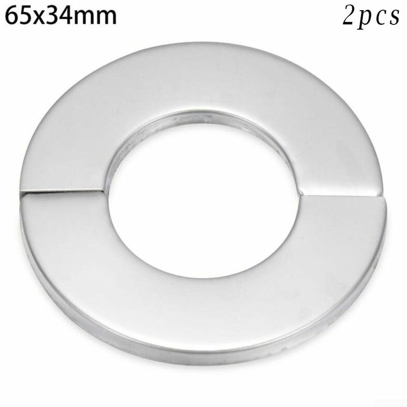 Stainless Steel Water Pipe Wall Covers Bathroom Shower Faucet Decorative
