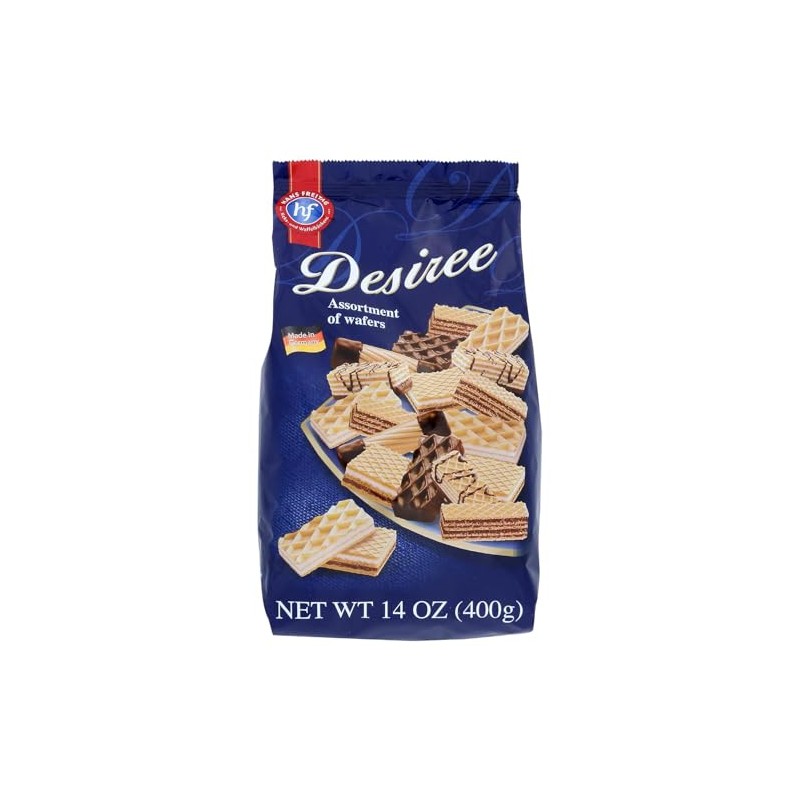 Hans Freitag Biscuits and Wafers (Desiree Wafers, 14oz, pack of