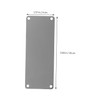 Operitacx DIY Engraving Blanks Metal Sign 10/Pack Blank Name Plate