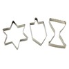 Hanukkah Cookie Cutters - Stainless Steel Chanukah Cookie Cutters -