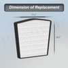 Prestivair Replacement Filter LP-HF550P Compatible with Live-Pure Bali Series LP550TH