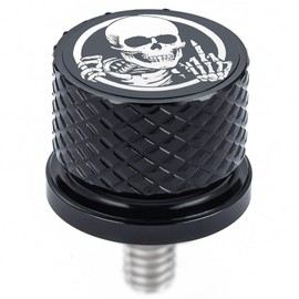 Bravema Motorcycle Seat Bolt Screw Hard Anodized Fender Seat Bolt Screw Fit for Harley 1996-2020 CVO Electra Glide Street Glide Sportster Touring Softail Dyna (Style E)