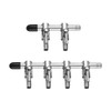 HAIKING Air Pump Splitter, 2 PCS Stainless Steel Flow Control