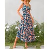 BTFBM Women Summer Dresses Casual Sleeveless Maxi Dresses Cute Floral